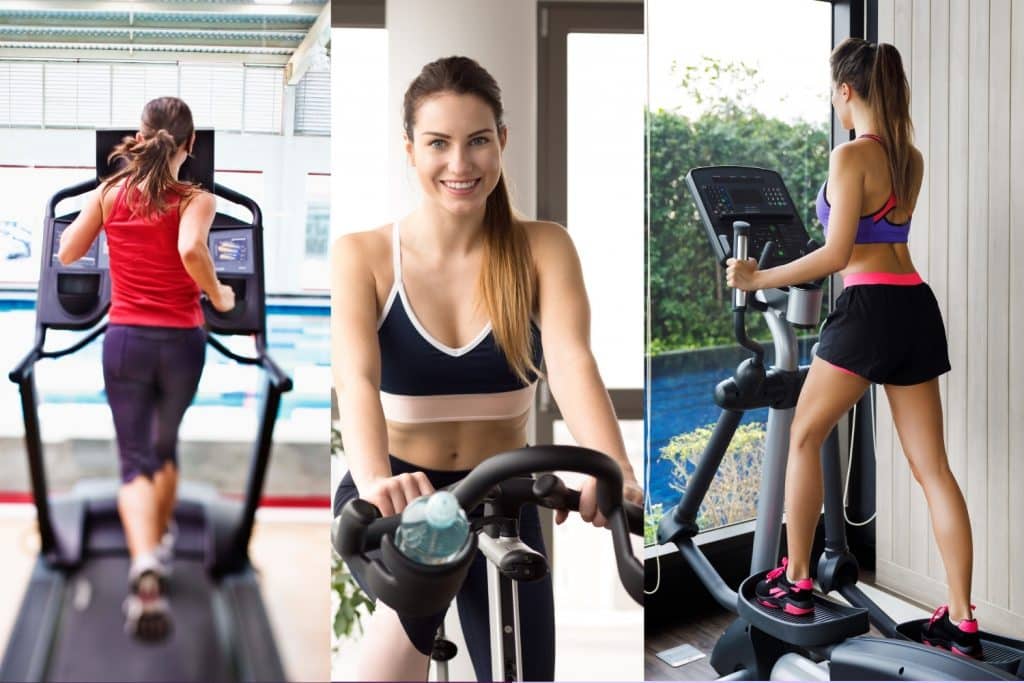 elliptical vs bike vs treadmill
